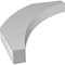 Ekena Millwork 3 1/2-in. W x 28-in. D x 36-in. H Thorton Architectural Grade PVC Knee Brace BRCP035X28X36THR - alternate 5